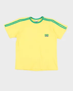 00s Brazil Yellow T-Shirt - M