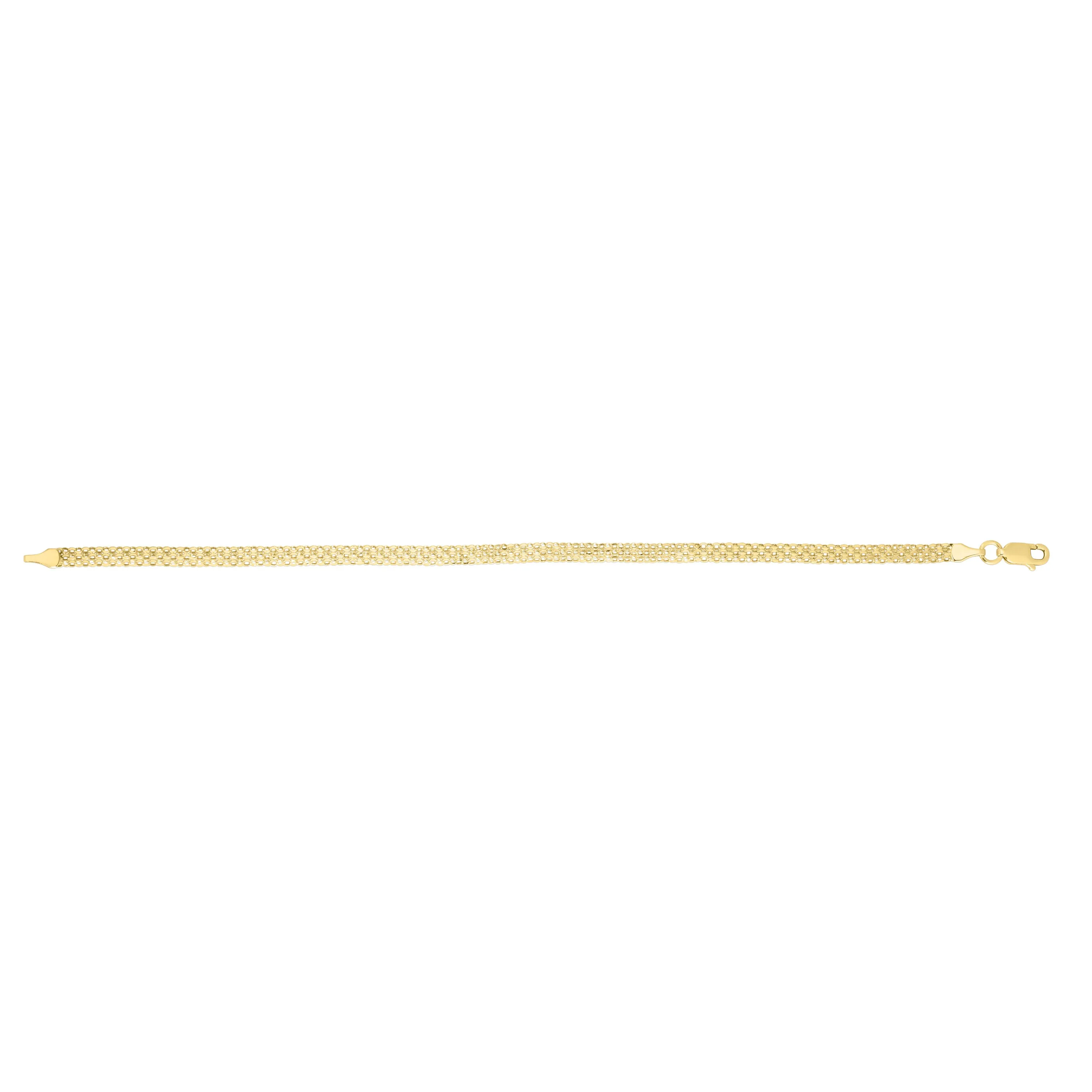 14K 3.5mm Bismark Chain