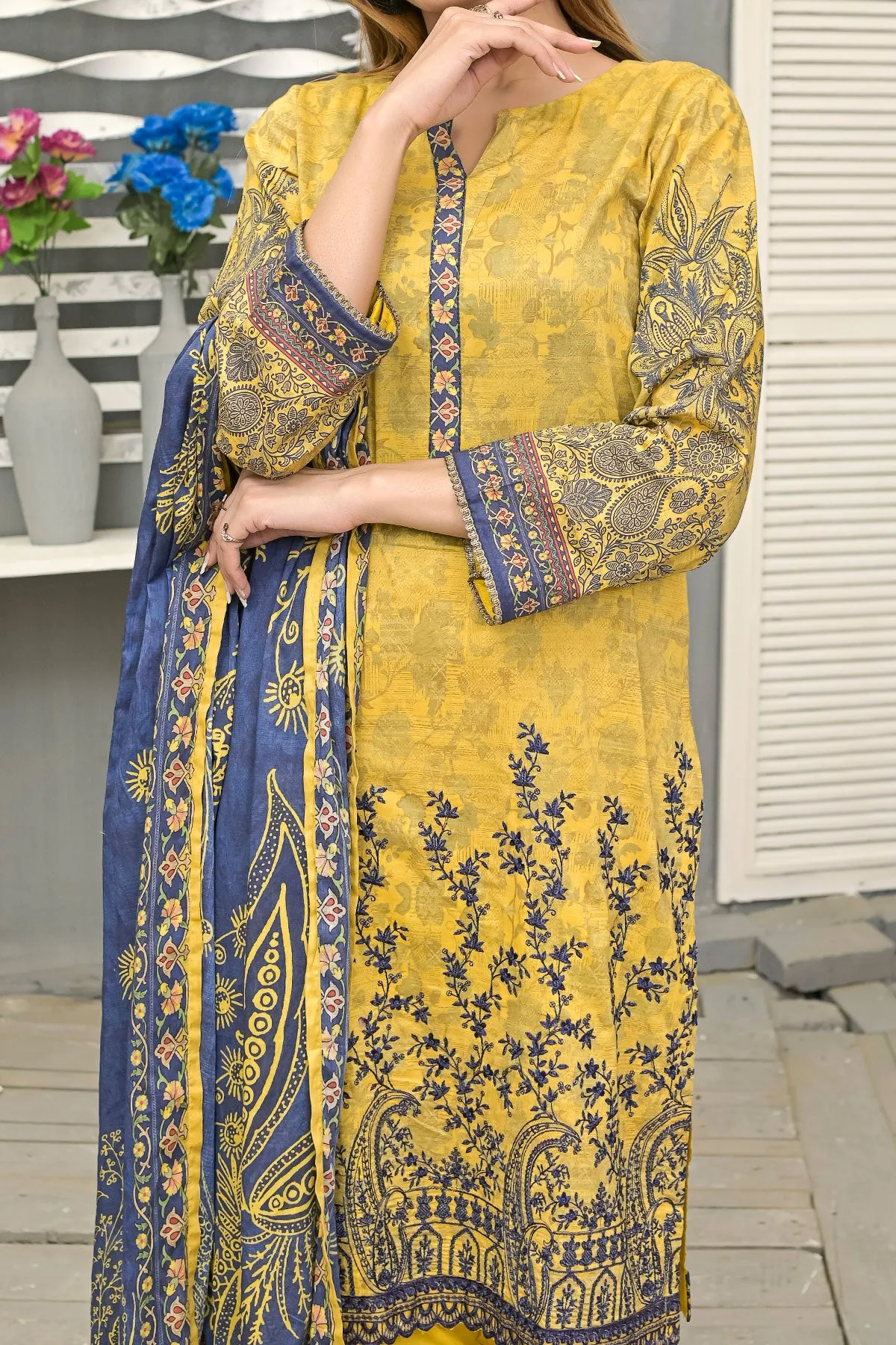 3 PIECE DIGITAL PRINT LAWN| DPC-231