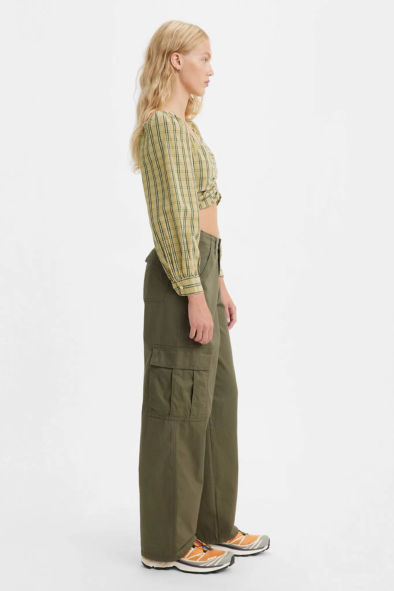 94 Baggy Cargo Pants | Army Green