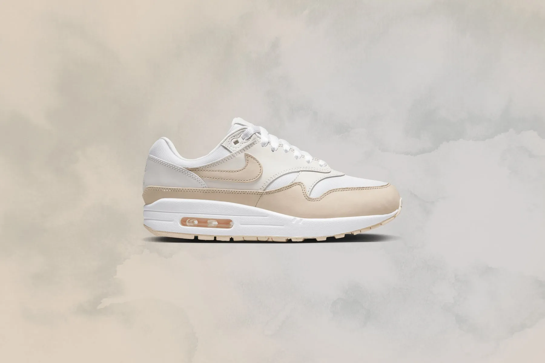 Air Max 1 Premium Women's Sanddrift - Summit White/Sand Drift/Phantom