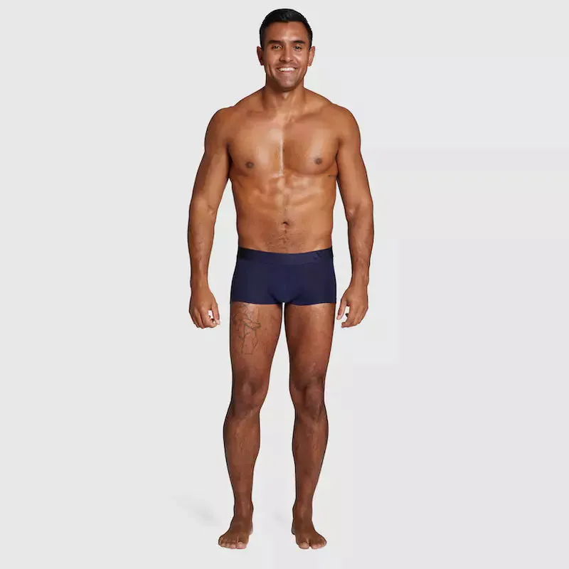 ALPHX Comfort Class Trunk - Modern Fit - Maritime Navy Blue | ALPHX.com