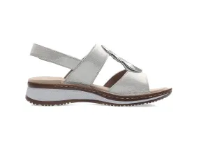 Ara Hawaii Sandali Stile Comfort 3 Strappi Zeppa Tomaia Pelle