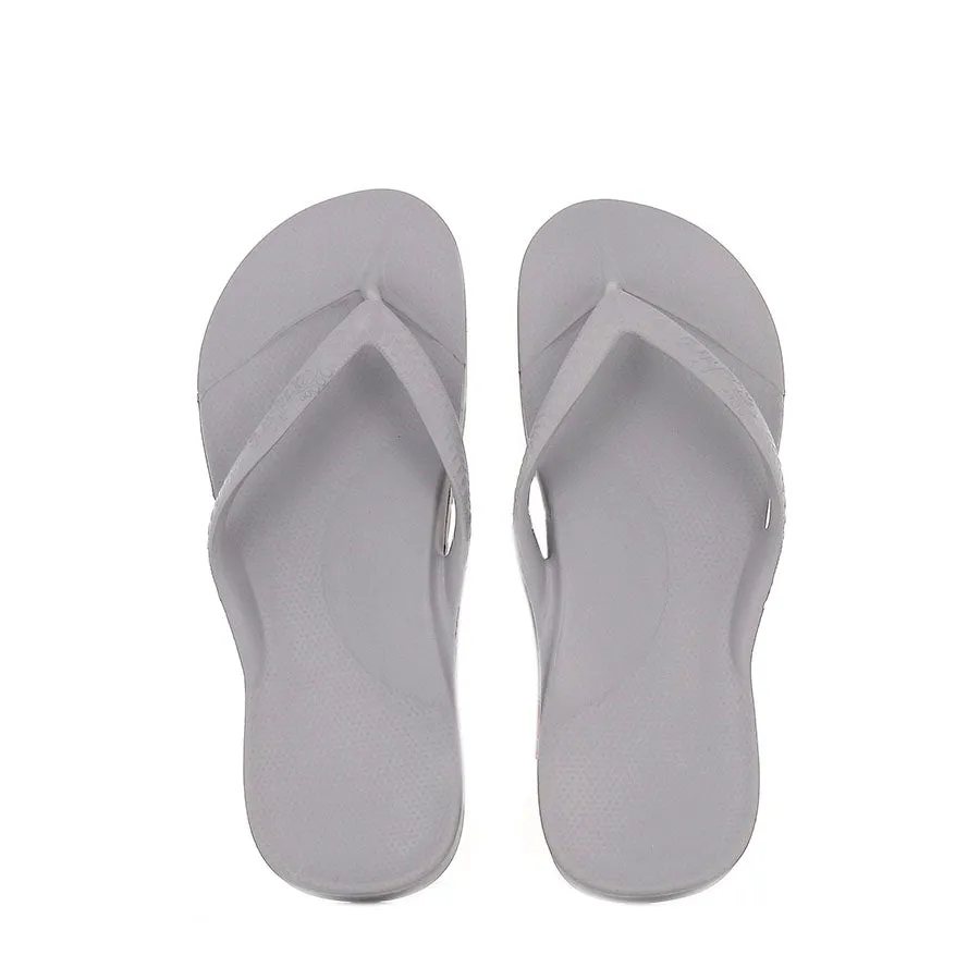 ARCH SUPPORT THONGS - GREY