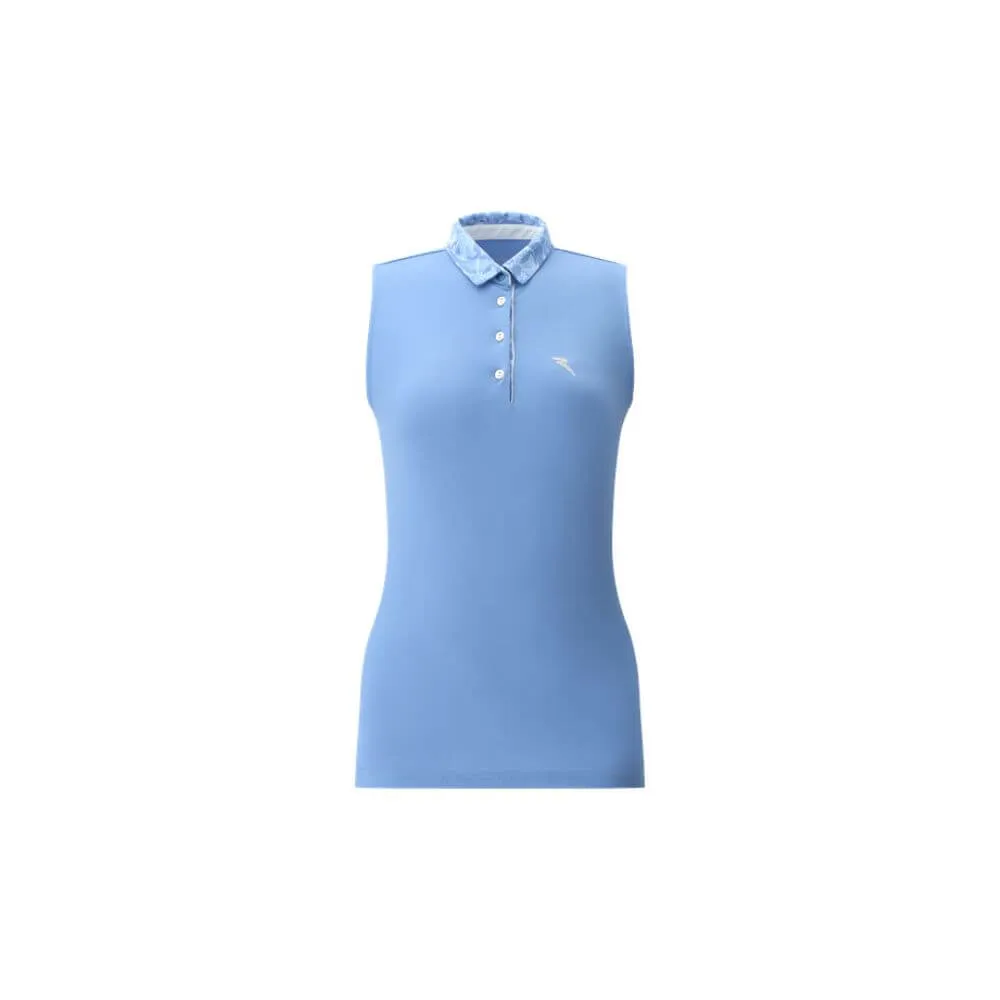 AZULES | LIGHTWEIGHT SUNBLOCK SLEEVELESS JERSEY POLO