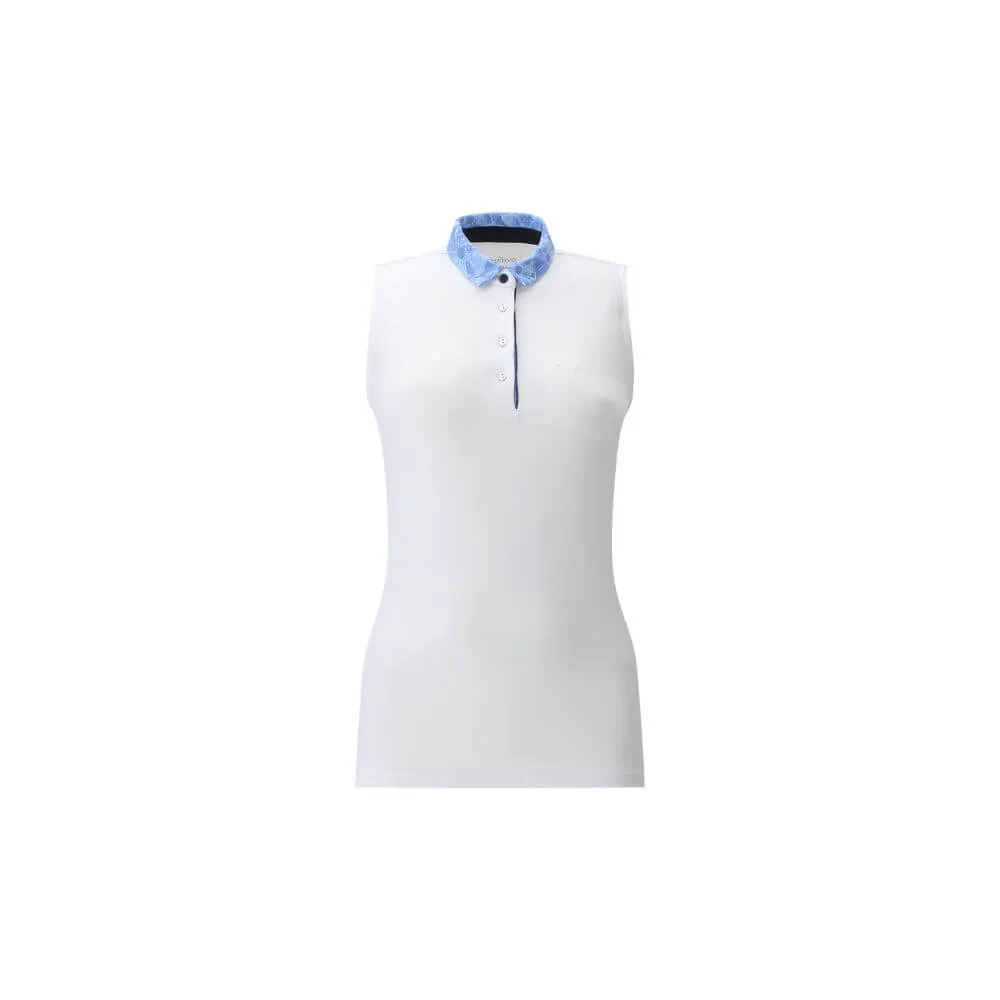 AZULES | LIGHTWEIGHT SUNBLOCK SLEEVELESS JERSEY POLO