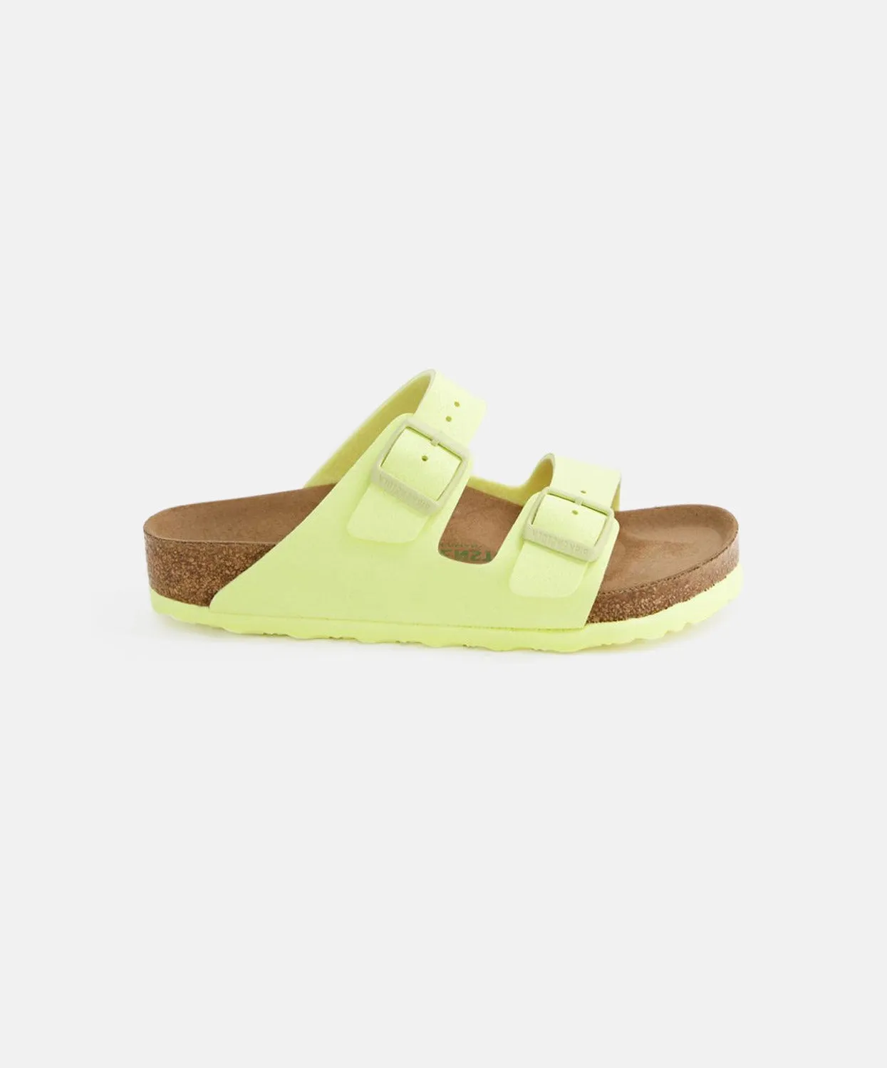 Birkenstock Arizona BirkiBuc Earthy Popcorn Vegan Sandals