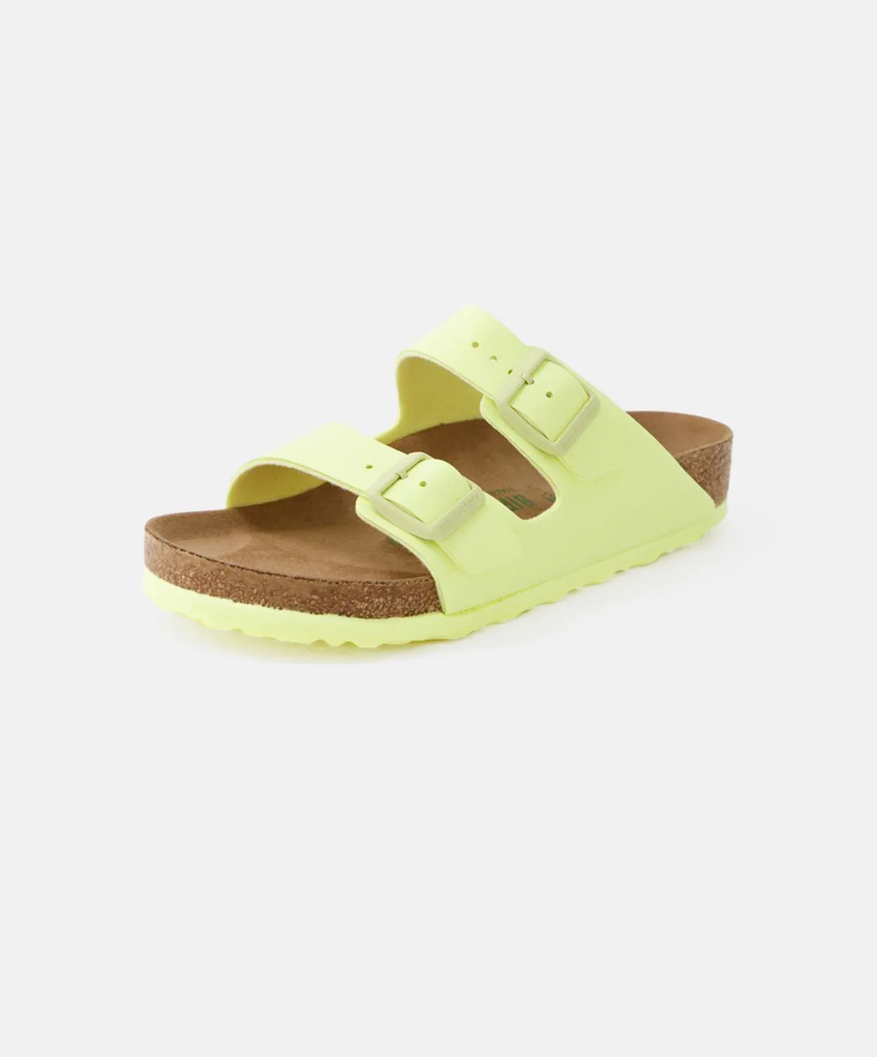 Birkenstock Arizona BirkiBuc Earthy Popcorn Vegan Sandals