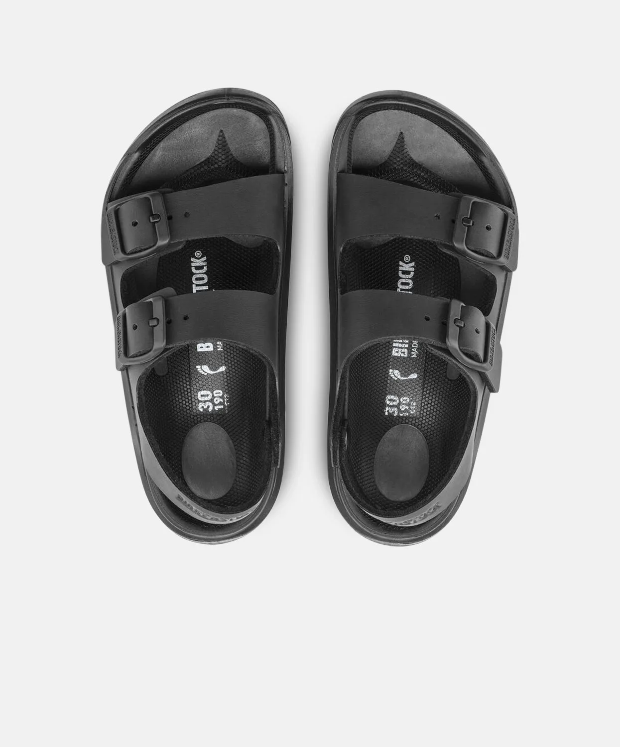 Birkenstock Kids Mogami EVA/Birko-Flor/Polyurethane Black Sandals