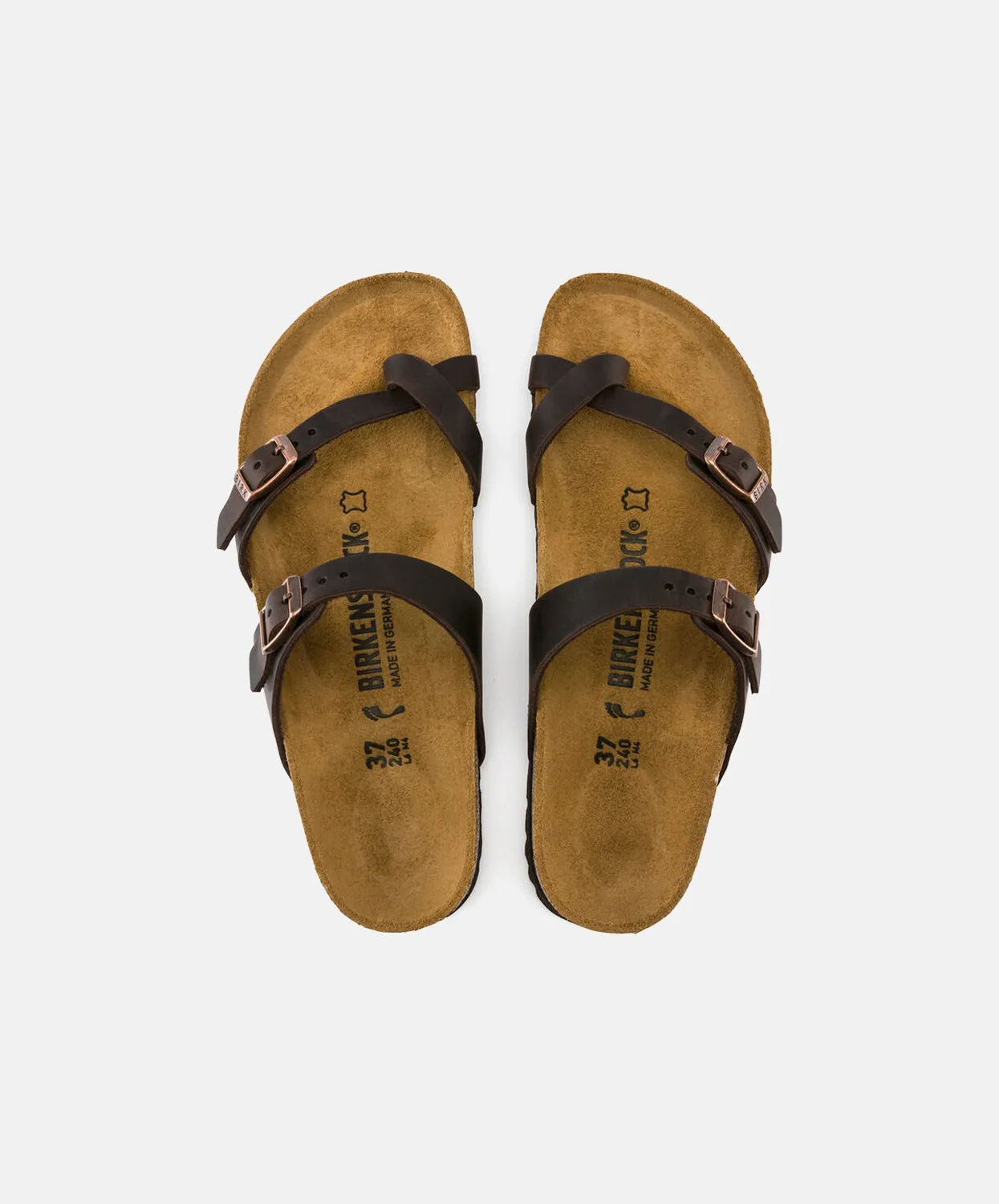 Birkenstock Mayari Oiled Leather Habana Sandals