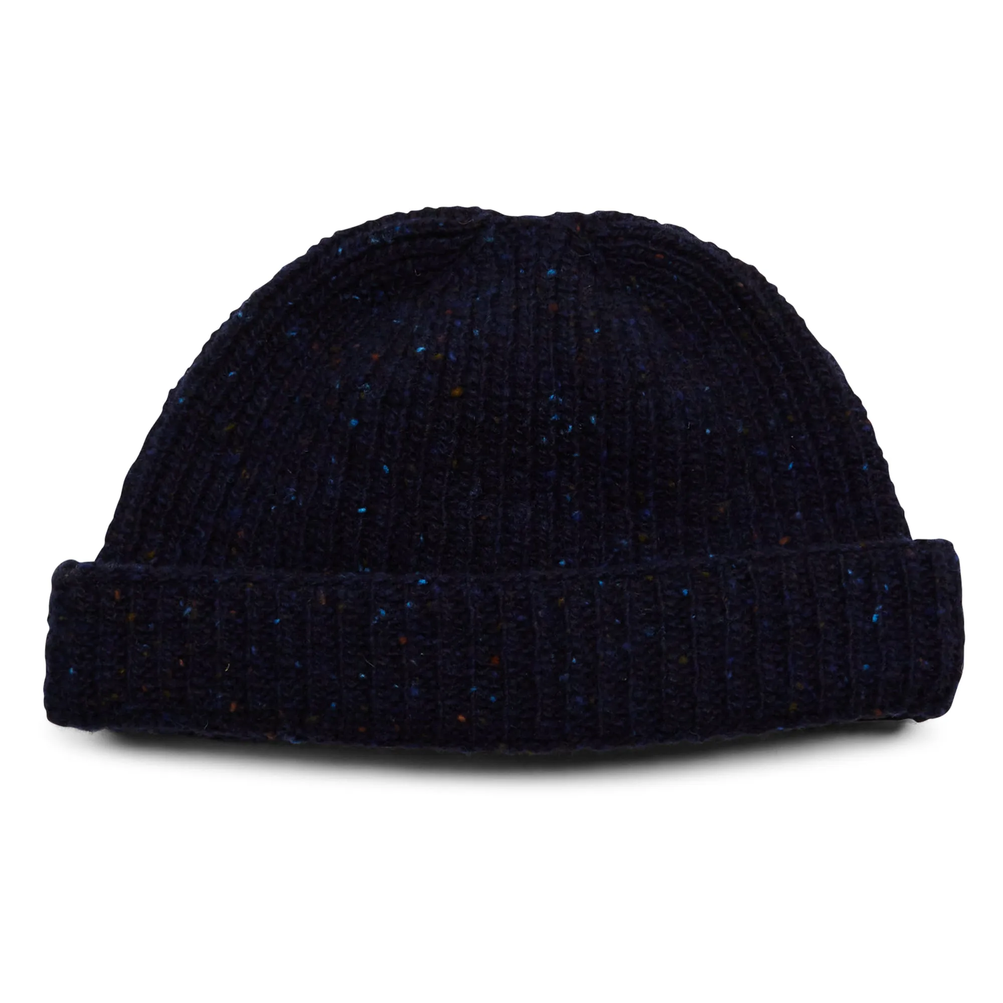 Burrows & Hare Donegal Beanie Hat - Navy