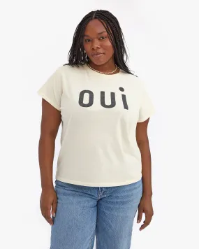 Classic Tee – Cream Oui