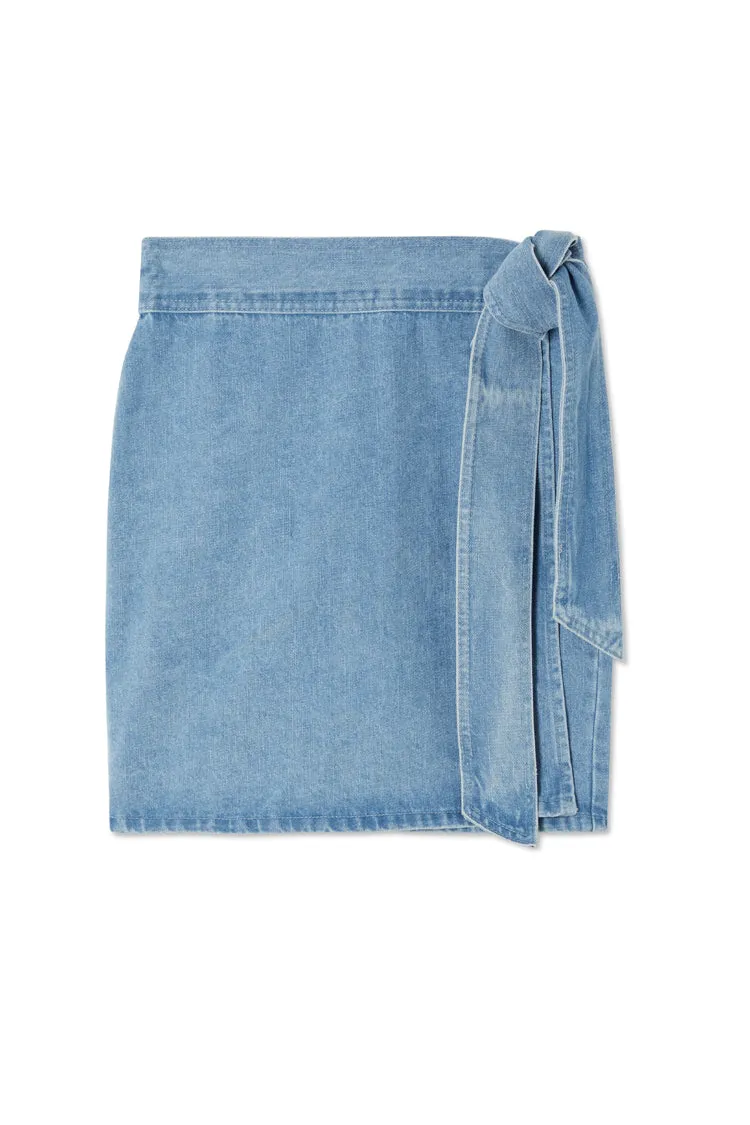 Denim Mini Jaspre Skirt