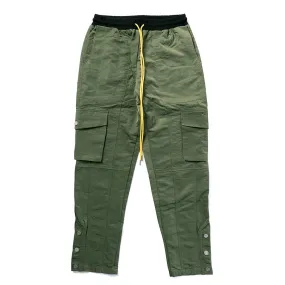 Diet Starts Monday Nylon Cargo Pants - Olive