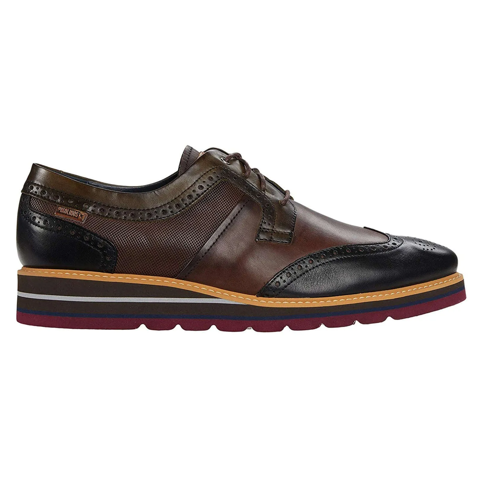 Durcal Calfskin Leather Men's Brogue Shoes