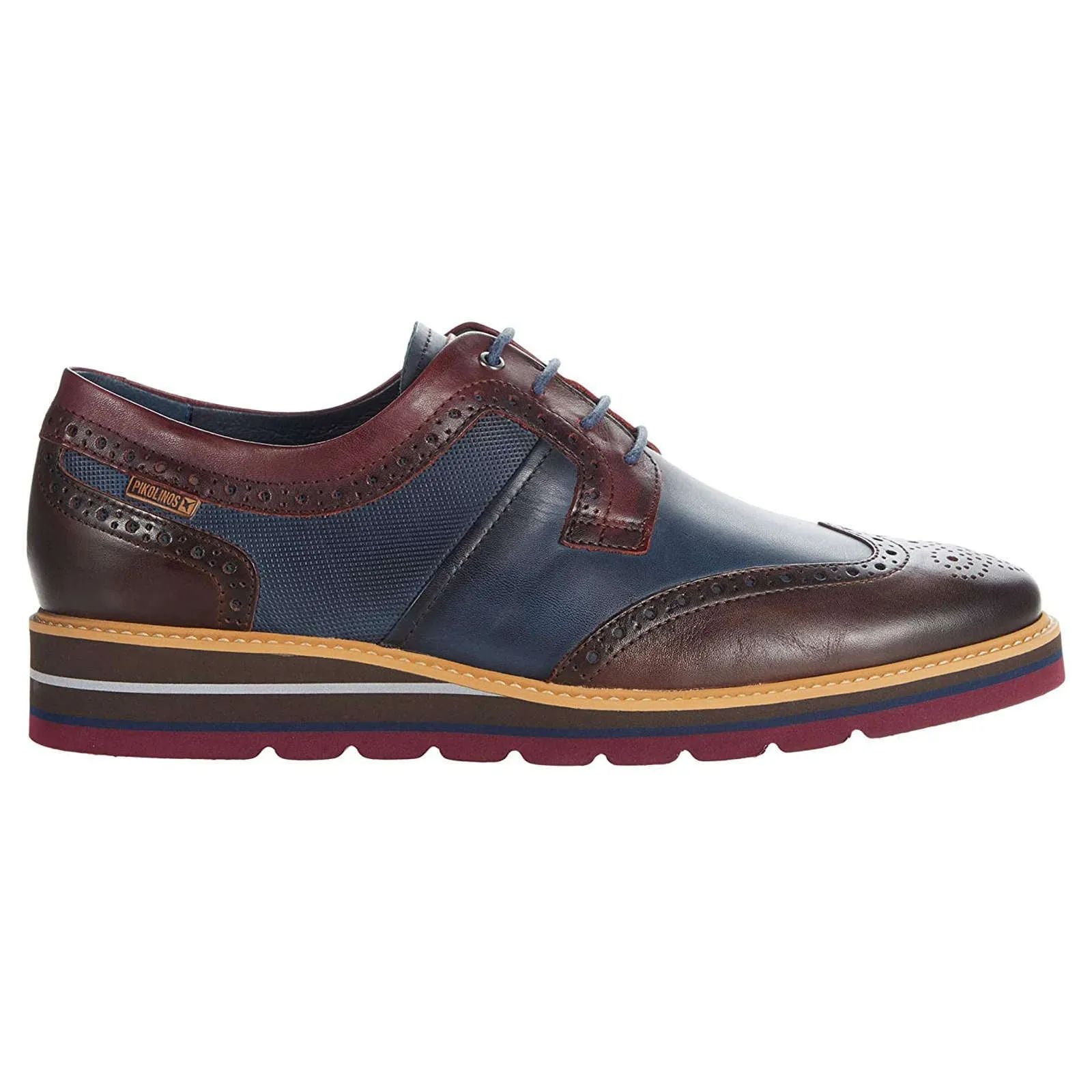 Durcal Calfskin Leather Men's Brogue Shoes