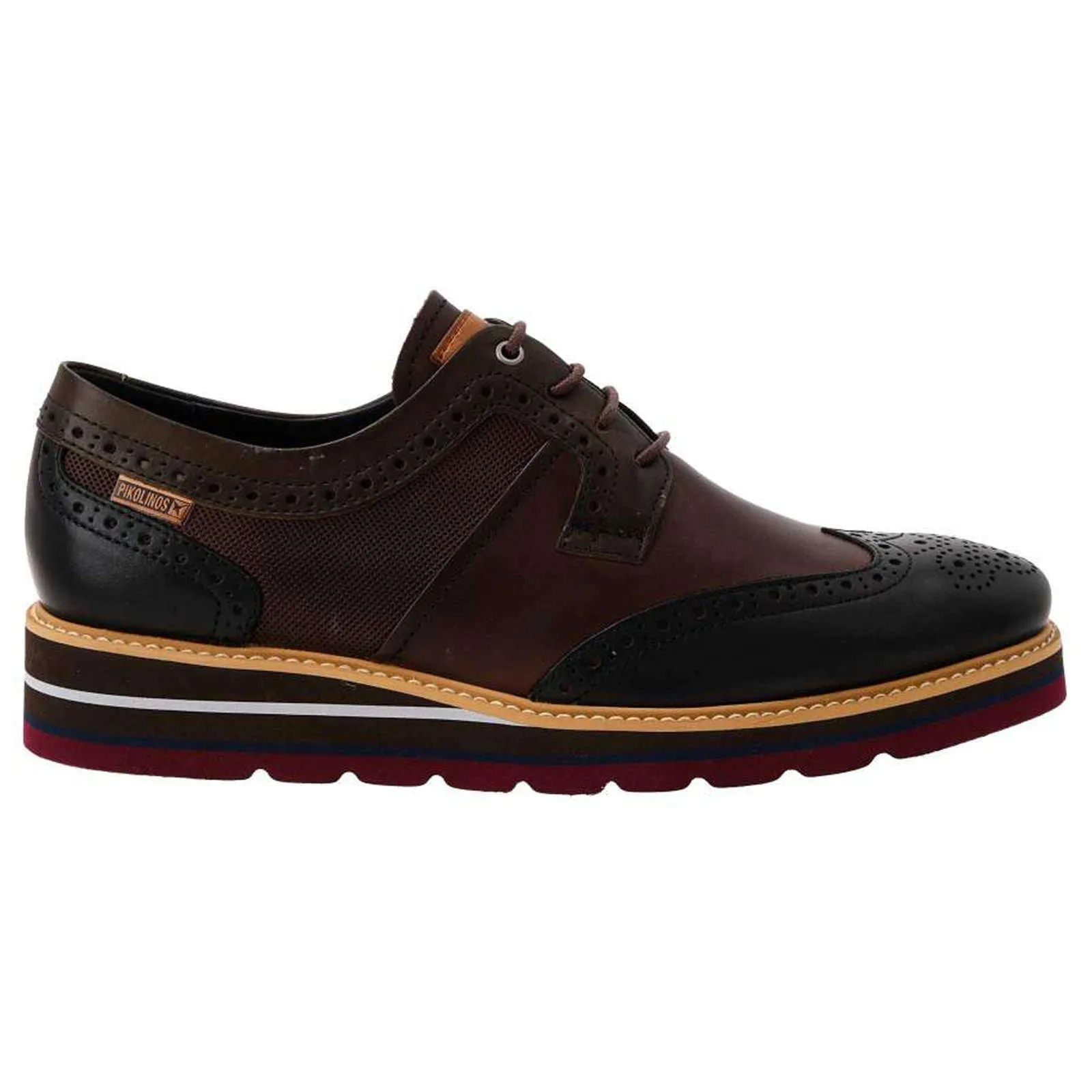 Durcal Calfskin Leather Men's Brogue Shoes