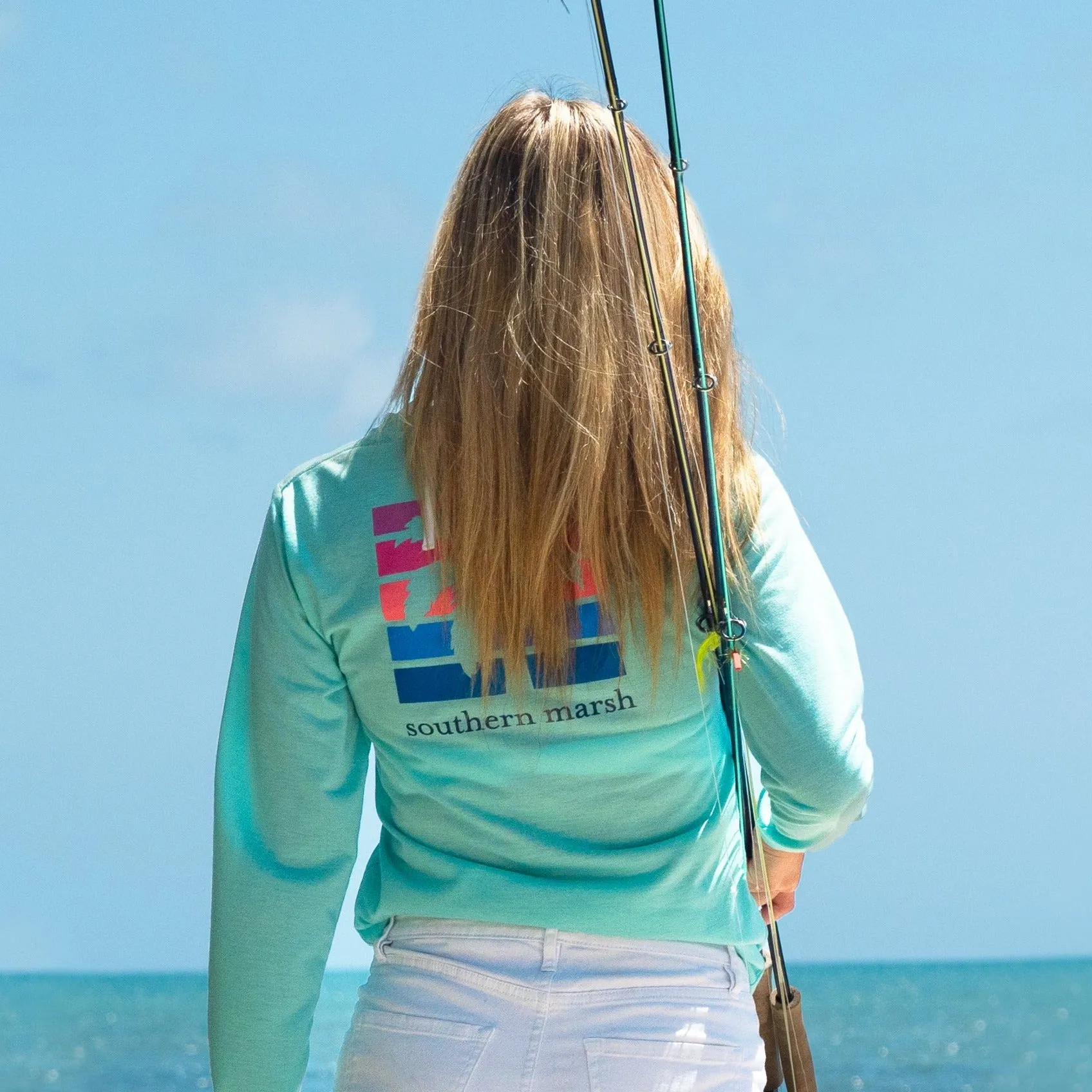 FieldTec™ Comfort Tee - Island Fade - Long Sleeve