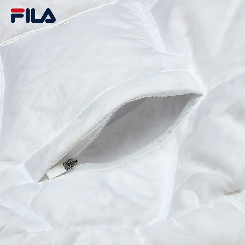 FILA CORE WHITE LINE EMERALD Women Down Jacket in White