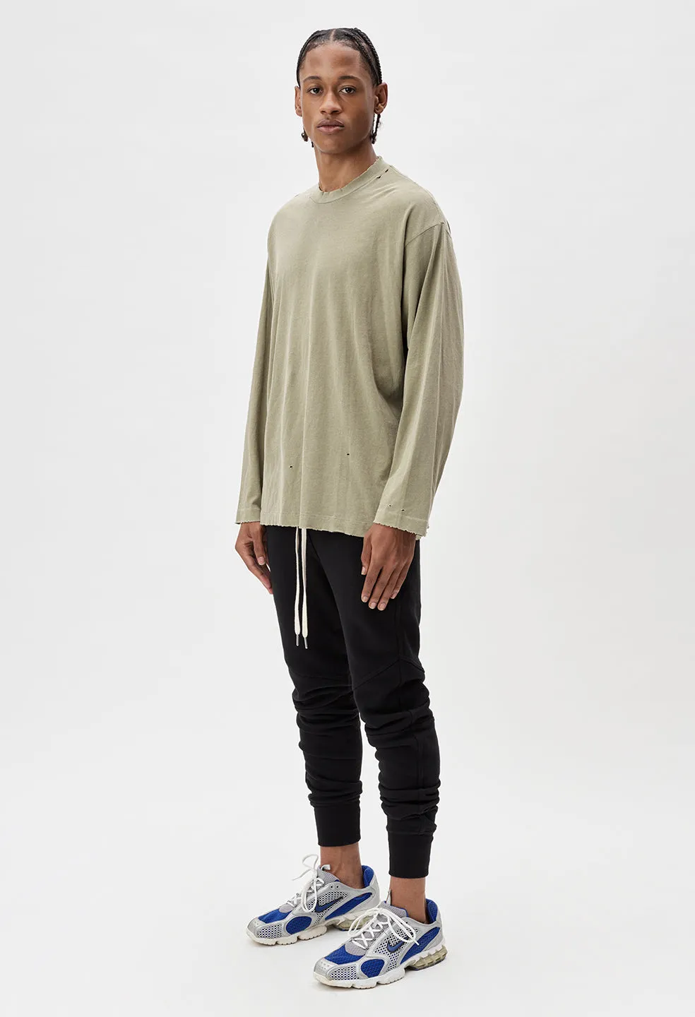 Folsom LS Tee / Vintage Olive