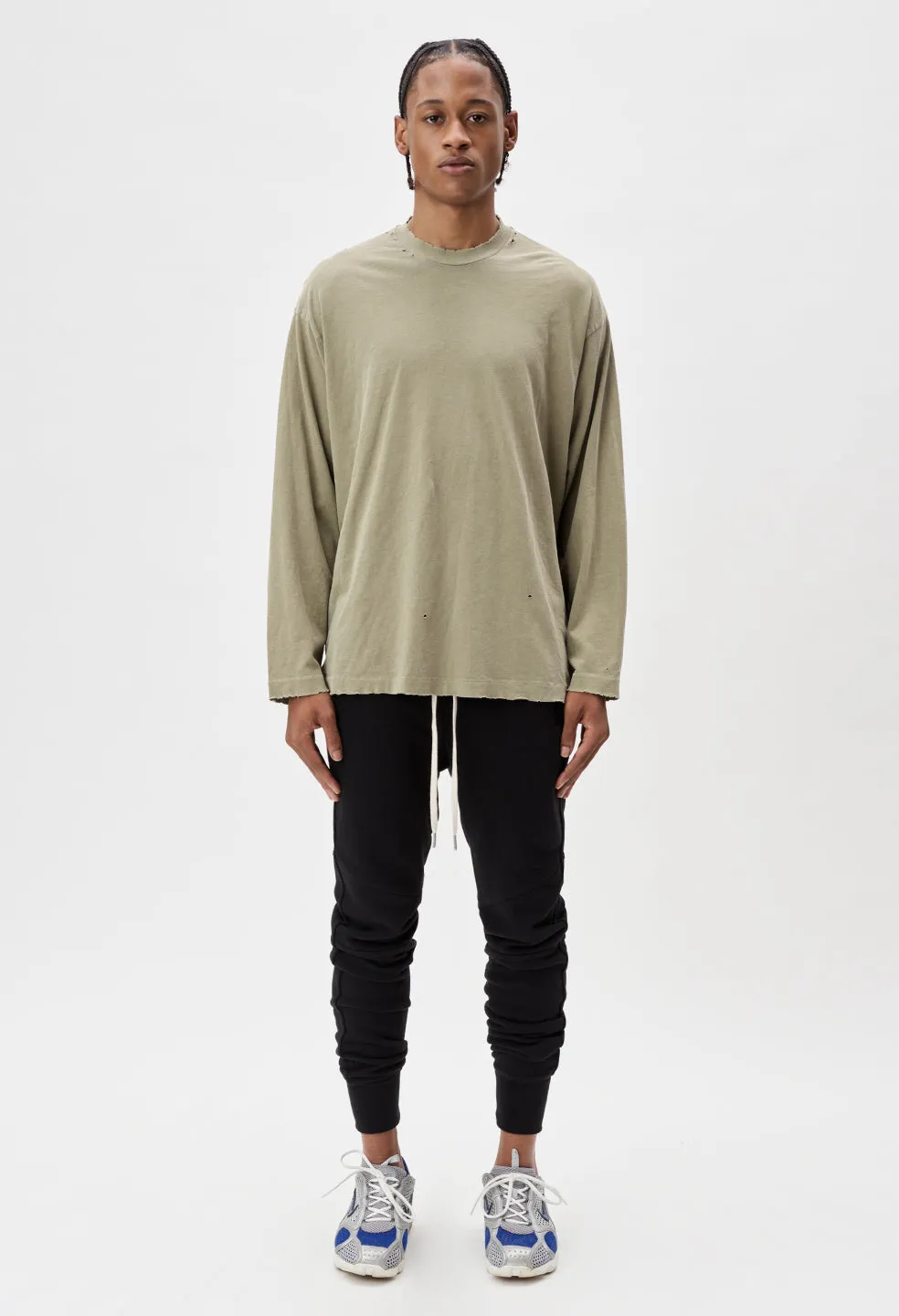 Folsom LS Tee / Vintage Olive