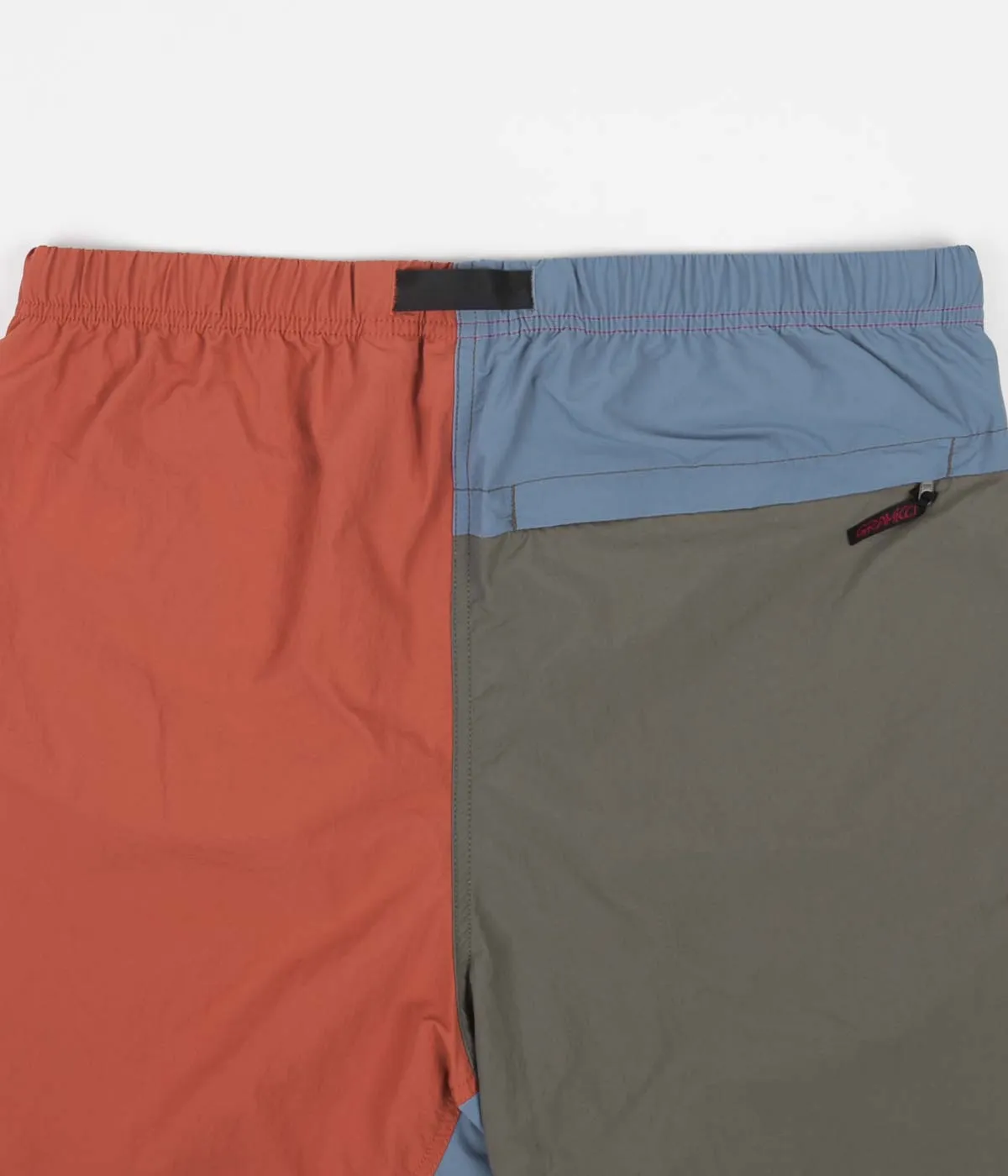 Gramicci Shell Packable Shorts - Terra Cotta / Ash Olive