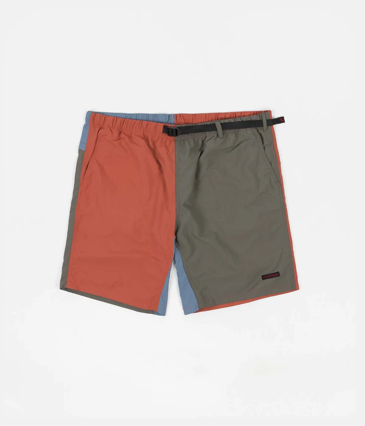 Gramicci Shell Packable Shorts - Terra Cotta / Ash Olive