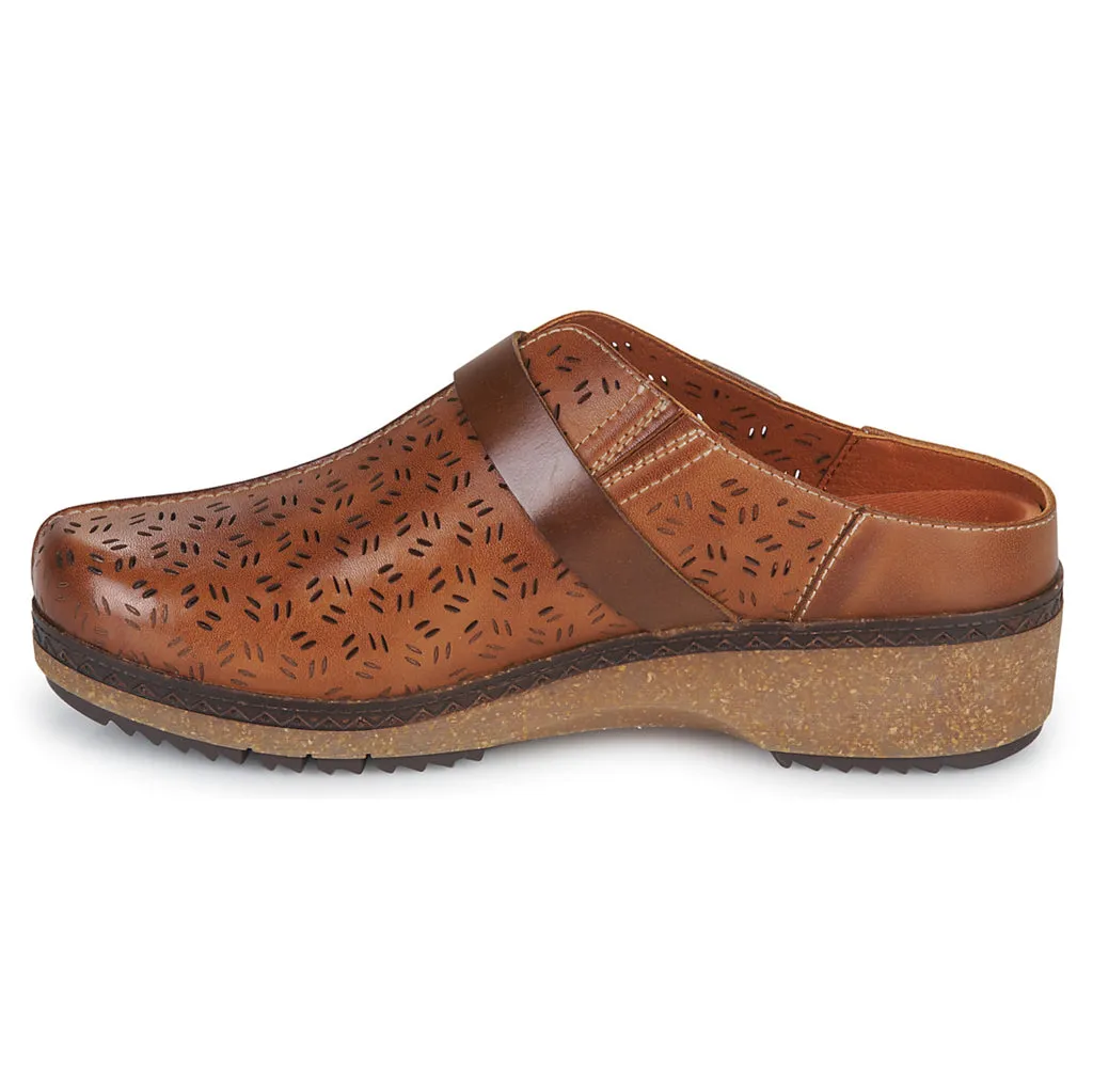 Granada Calfskin Leather Women's Clogs