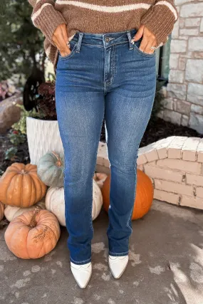 High Rise Bootcut Jeans