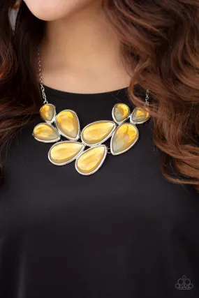 Iridescently Irresistible Yellow-Necklace