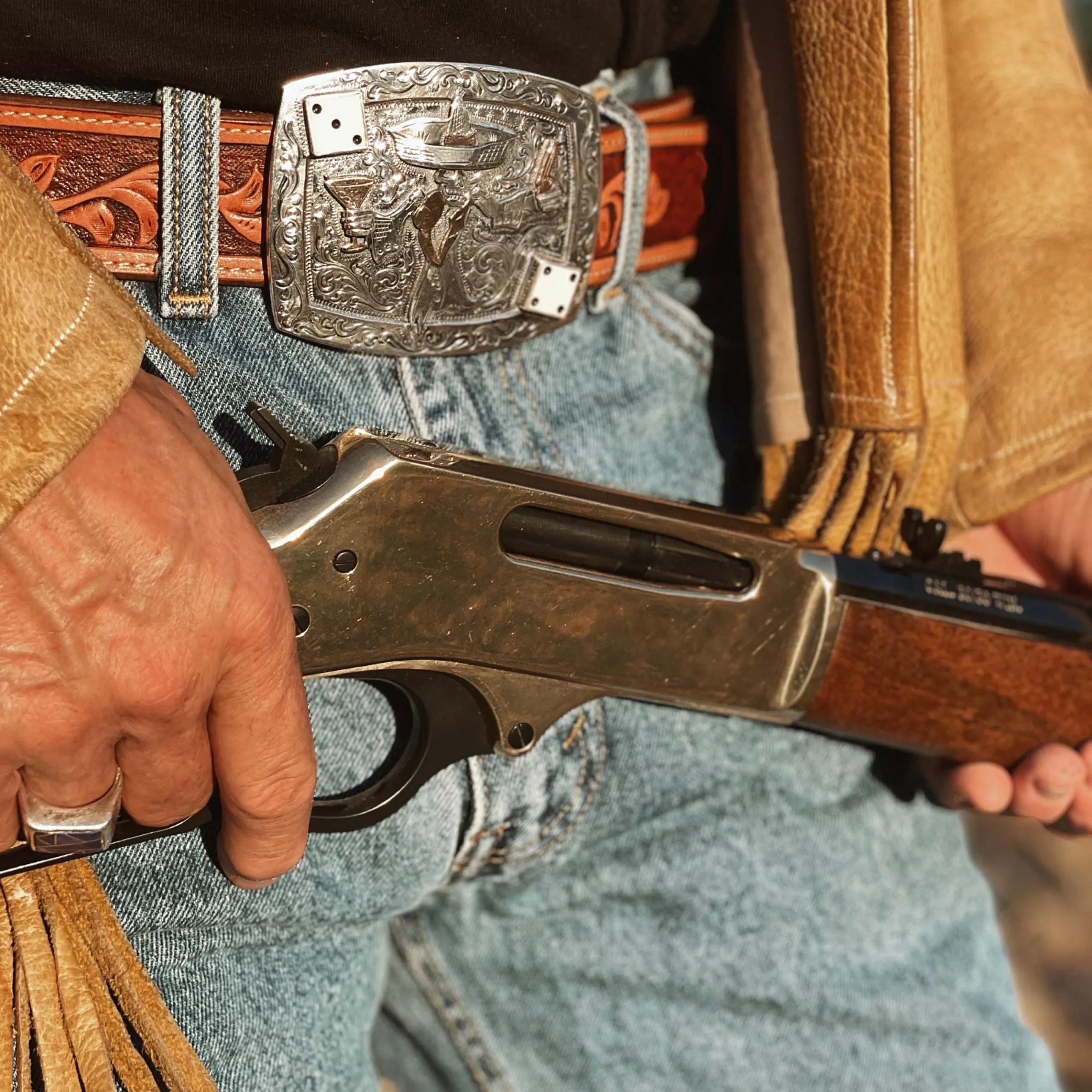 Johnny Bones Trophy Buckle