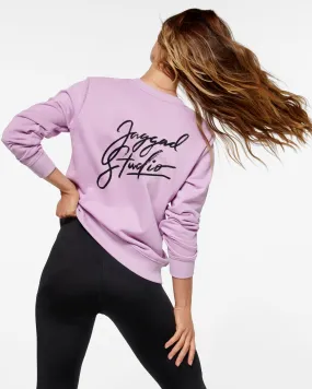 LONGBEACH CLASSIC SWEATER LAVENDER PINK