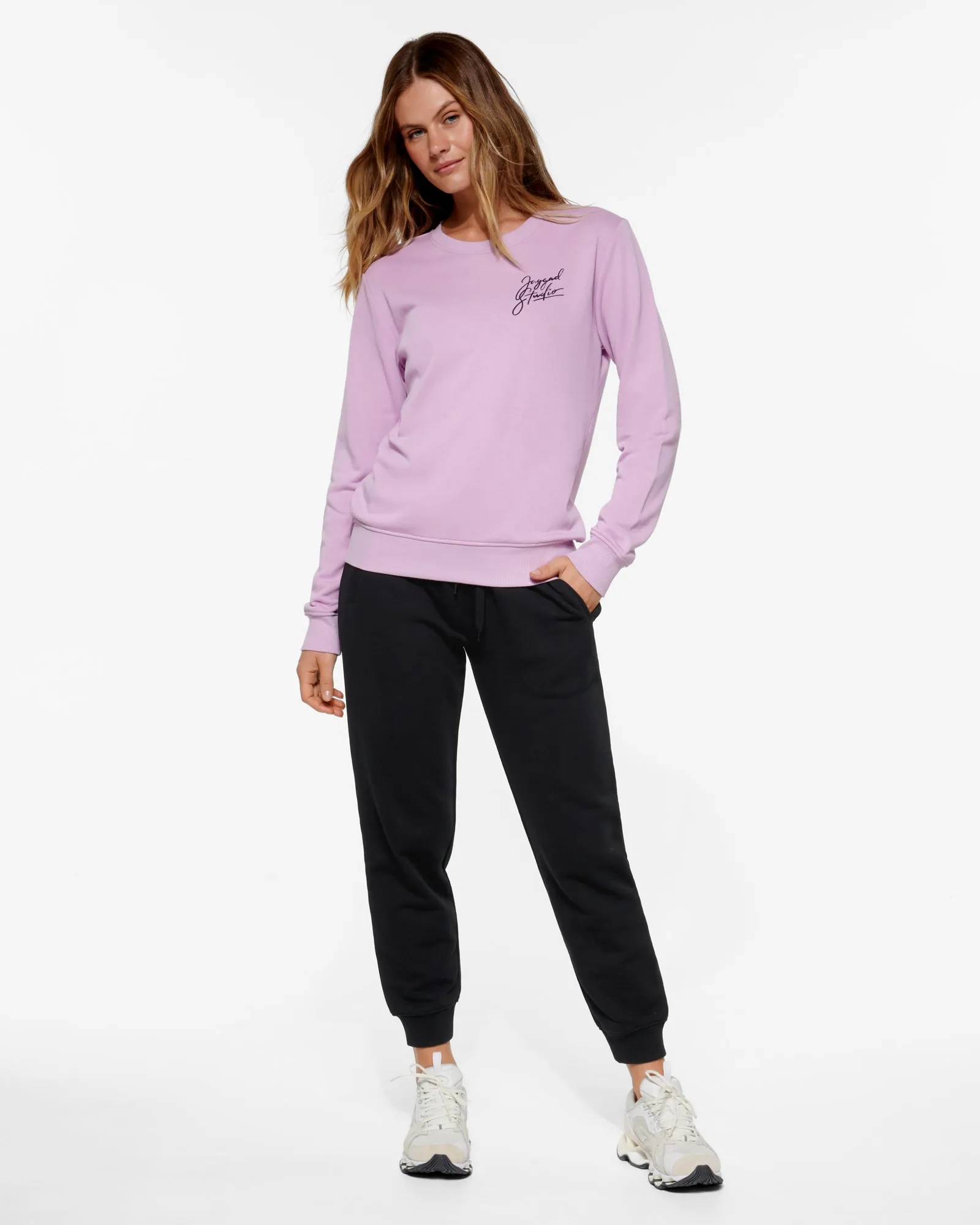 LONGBEACH CLASSIC SWEATER LAVENDER PINK