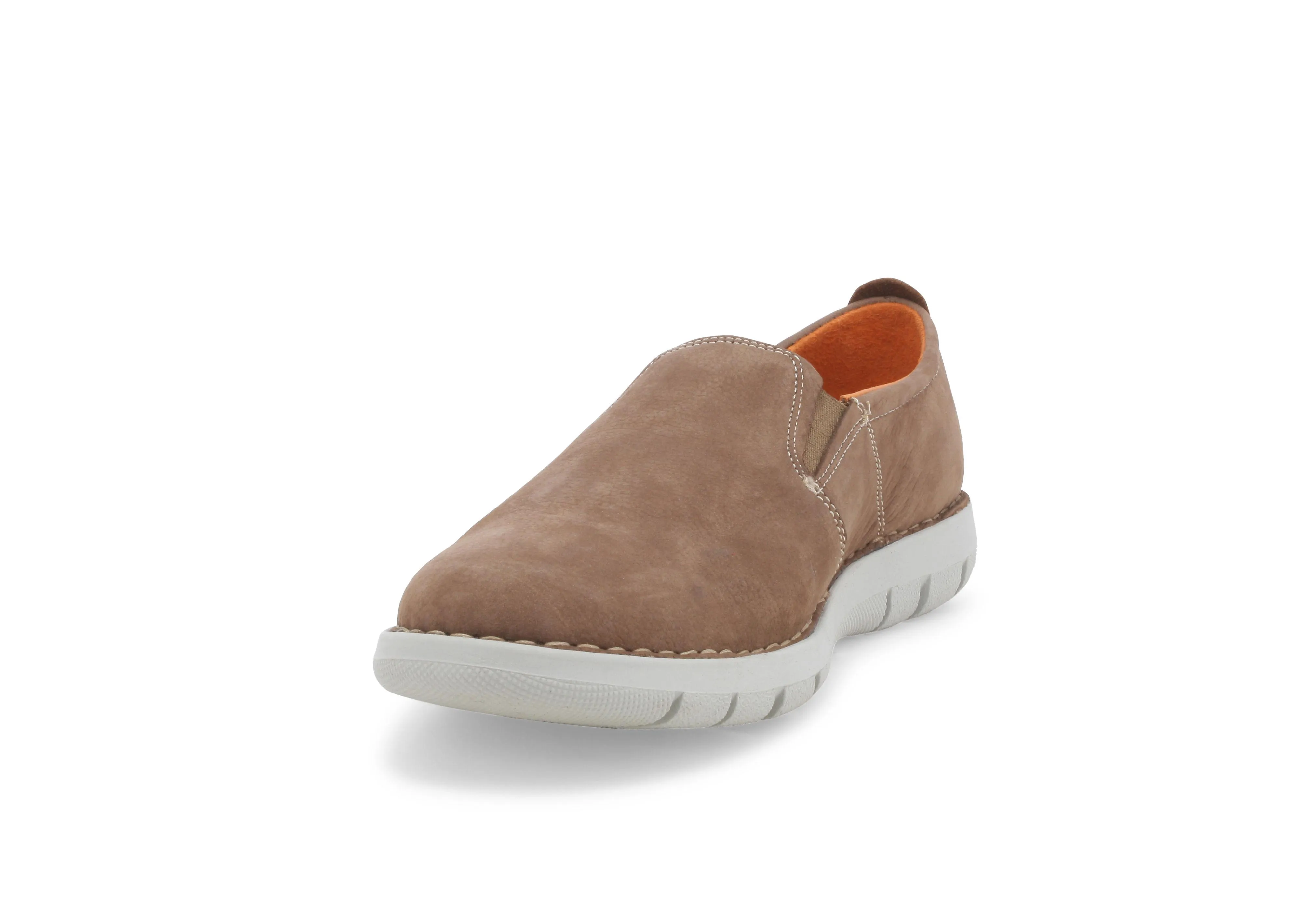 Melluso Uomo Scarpe Estive Slip-on Leggere in Pelle Nabuk