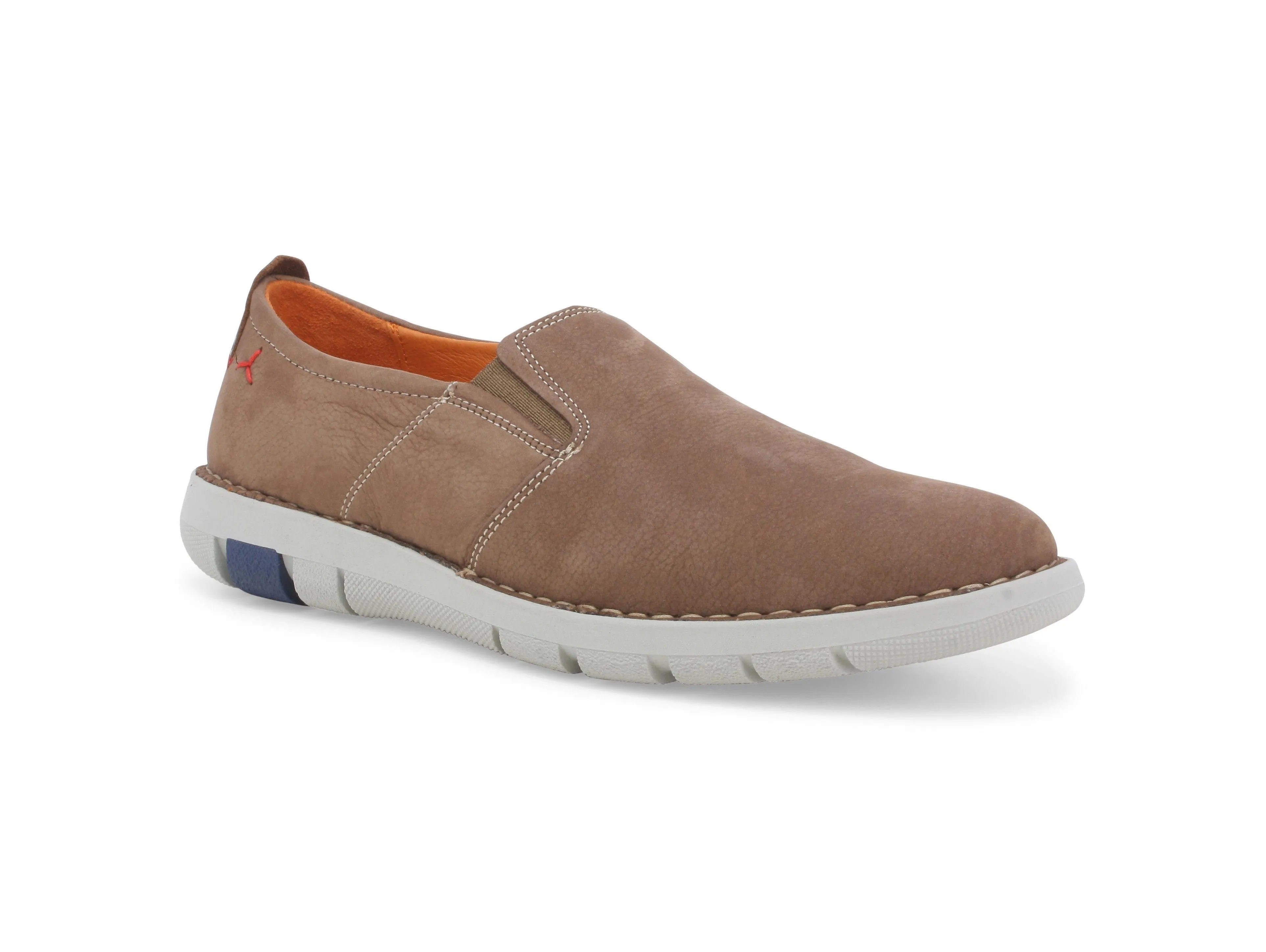 Melluso Uomo Scarpe Estive Slip-on Leggere in Pelle Nabuk