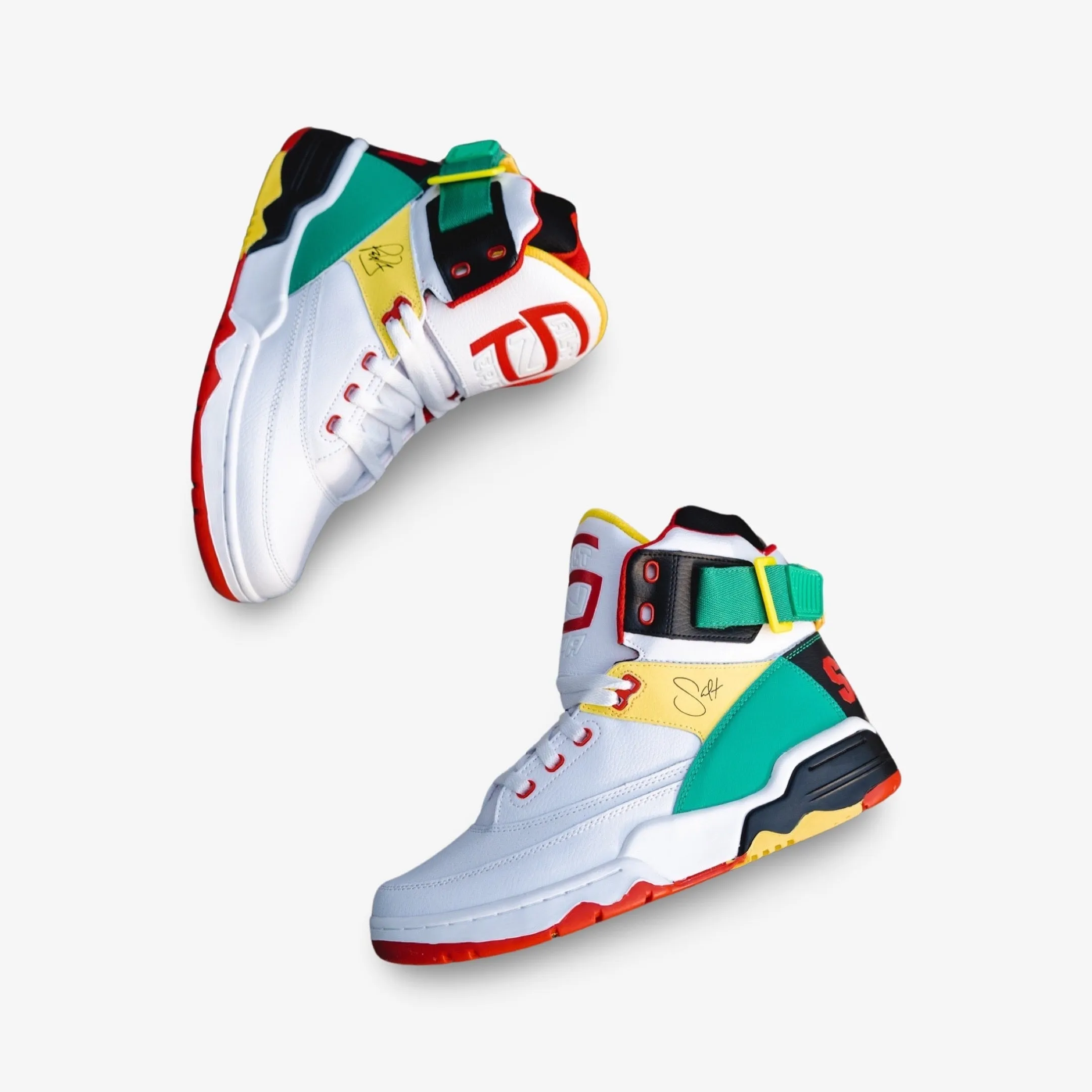 (Men's) Ewing Athletics x Salt-N-Pepa 33 Hi 'Hip-Hop' White / Green 1BM02089-026