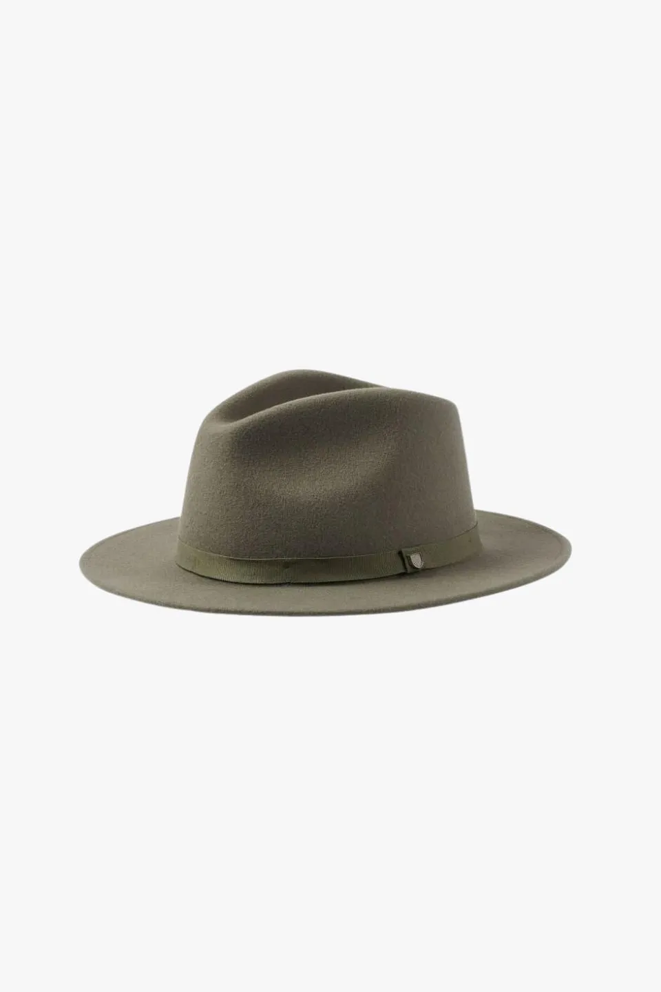 Messer Fedora Olive Wool Felt Hat