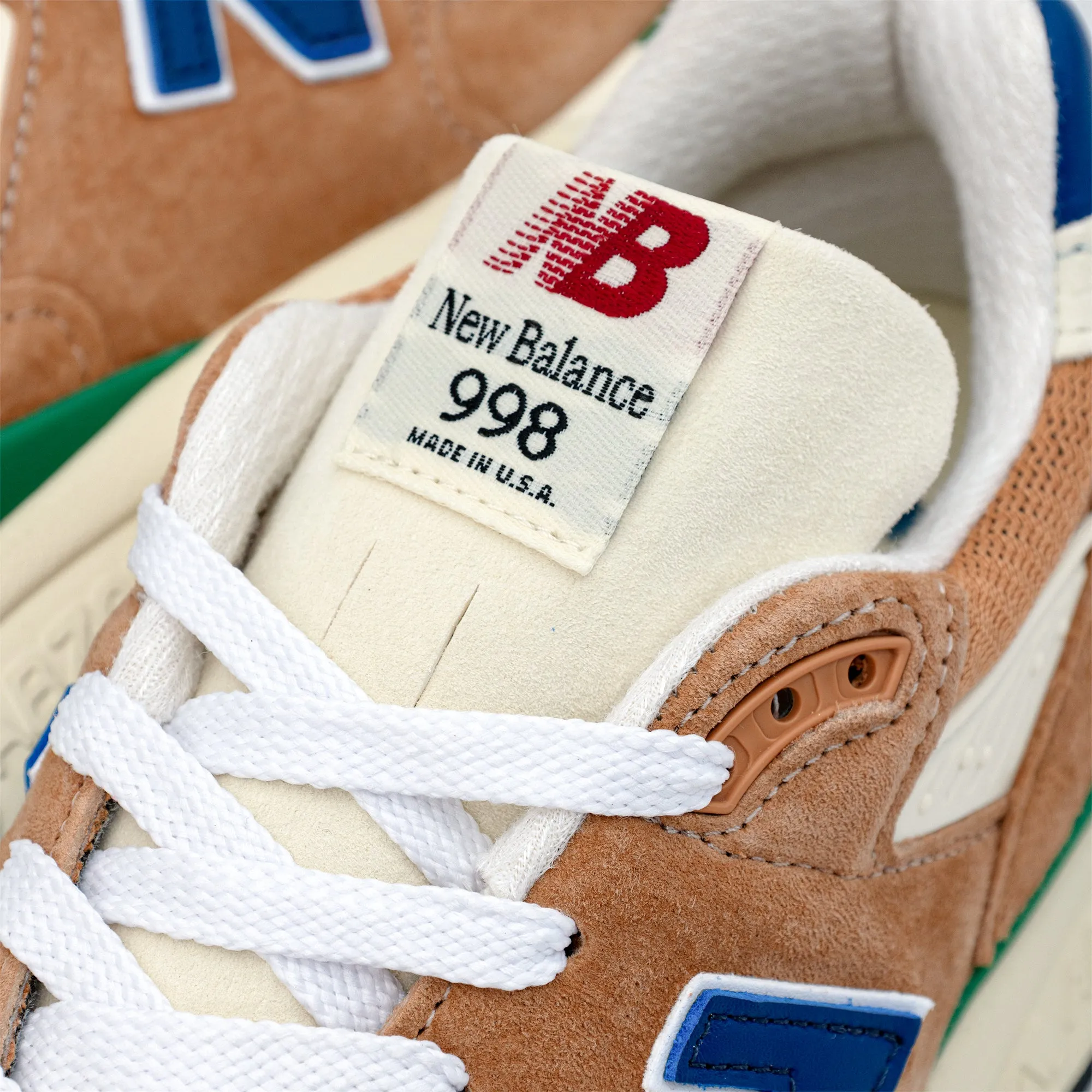 New Balance 998 Made in USA Orange/Royal U998OB