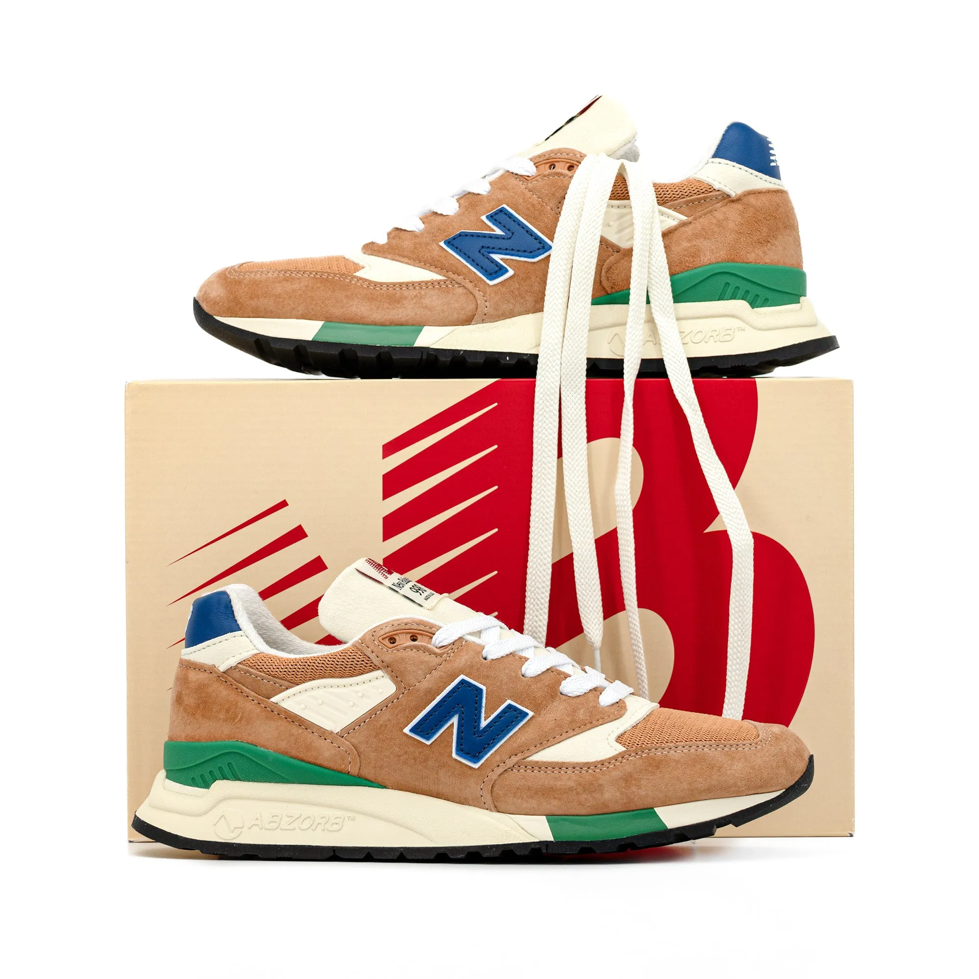 New Balance 998 Made in USA Orange/Royal U998OB