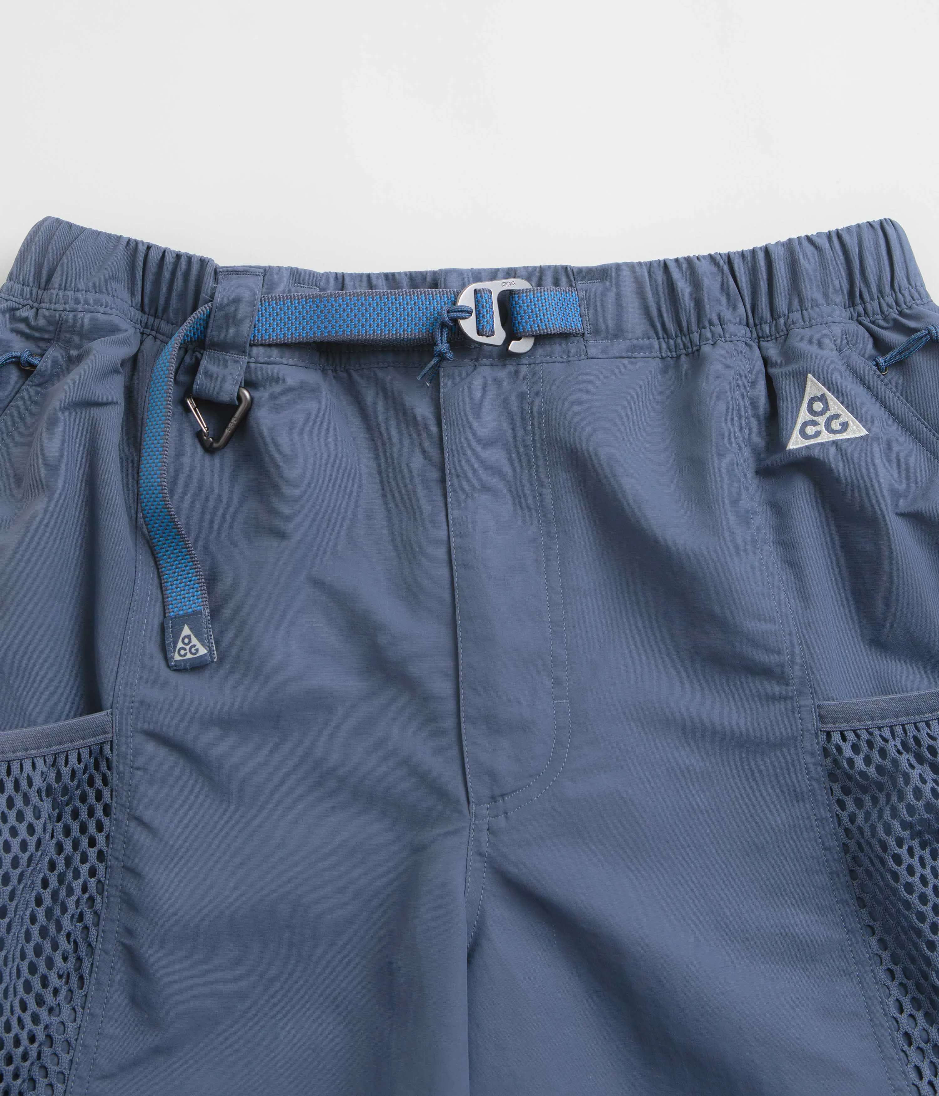 Nike ACG Snowgrass Cargo Shorts - Diffused Blue / Summit White