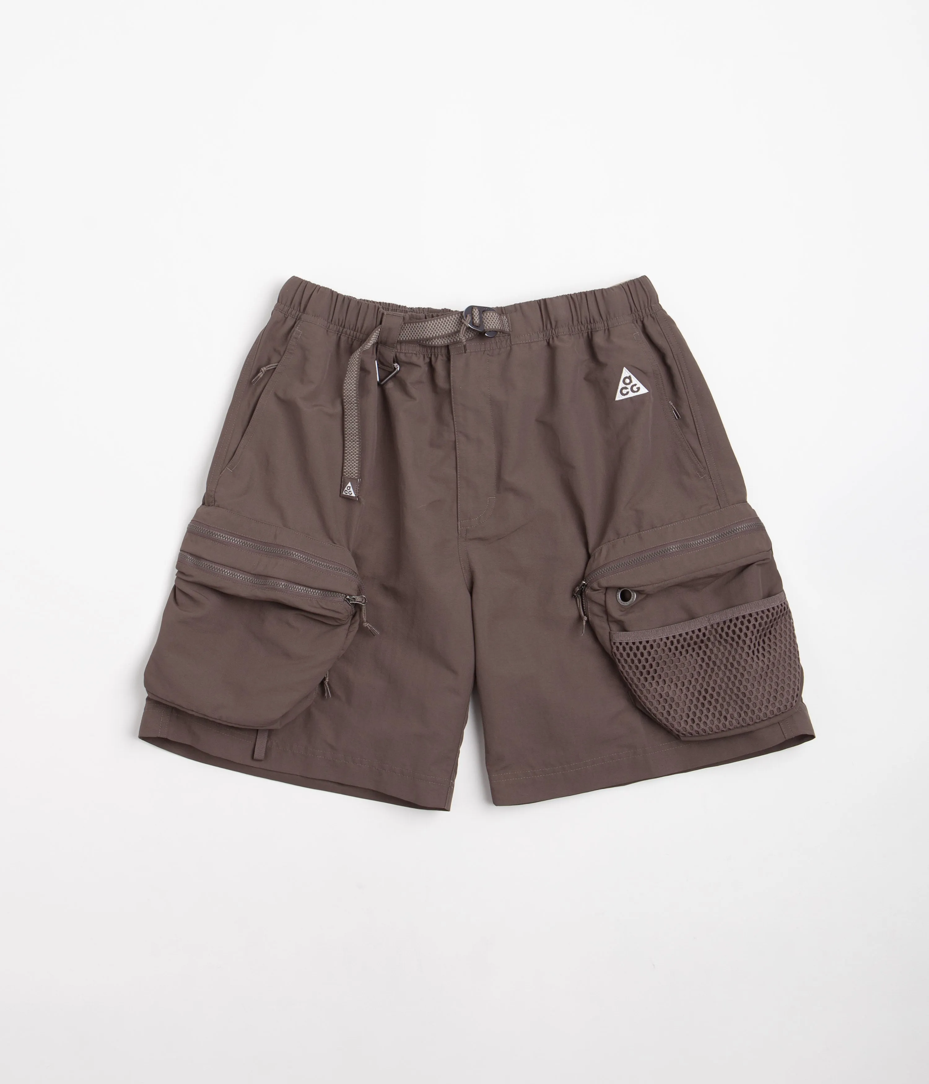 Nike ACG Snowgrass Cargo Shorts - Ironstone / Moon Fossil / Summit White