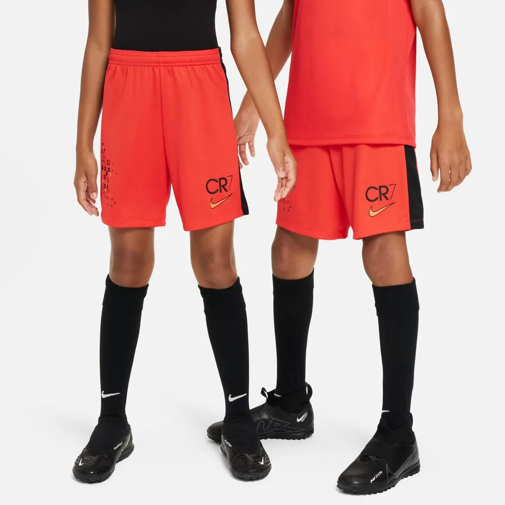 Nike CR7 Youth Dri-FIT Academy23 Football Shorts (Light Crimson/Black)