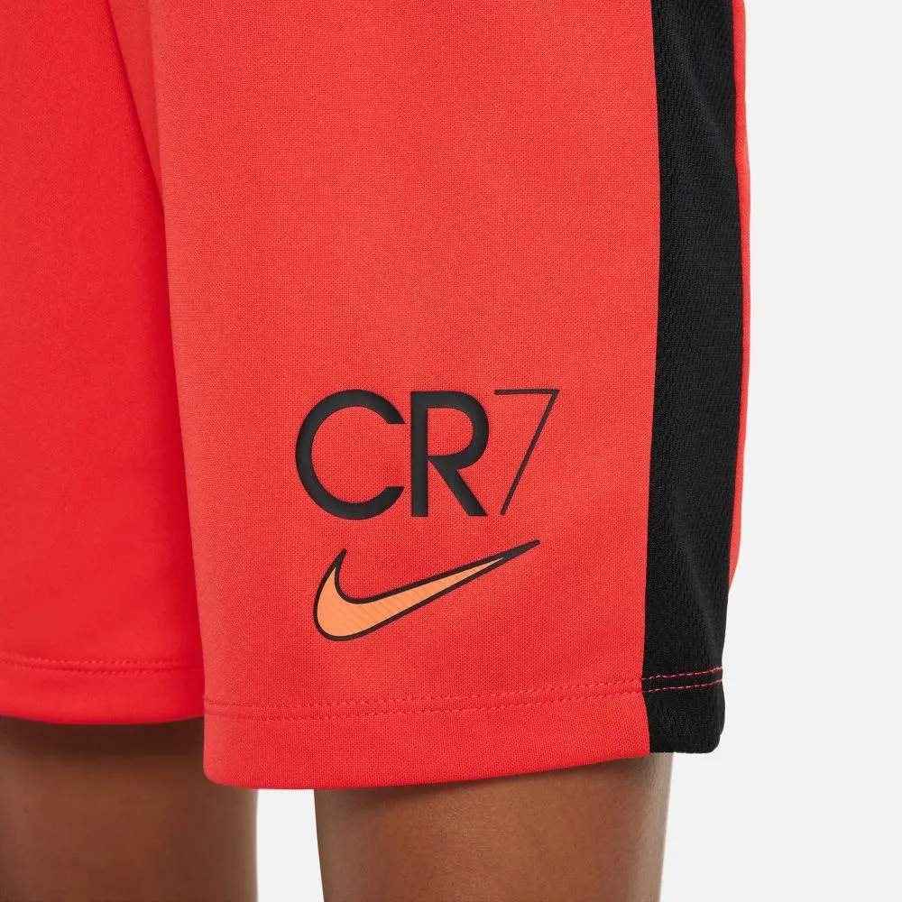 Nike CR7 Youth Dri-FIT Academy23 Football Shorts (Light Crimson/Black)