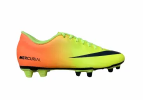 Nike men's football boot Mercurial Vortex FG 573873 708 yellow orange black