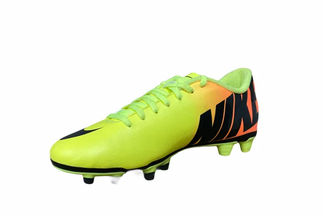 Nike men's football boot Mercurial Vortex FG 573873 708 yellow orange black