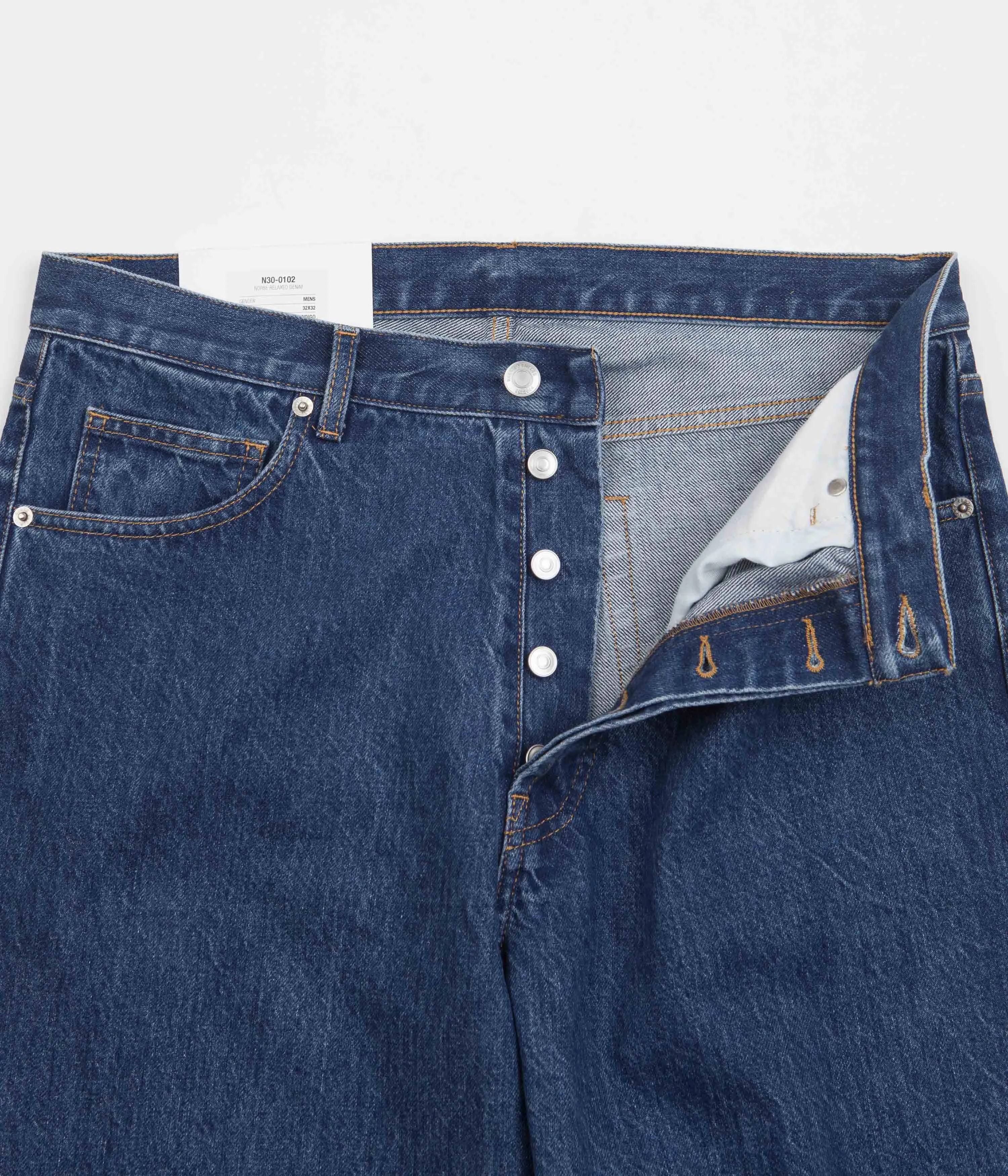 Norse Projects Norse Relaxed Jeans - Vintage Indigo