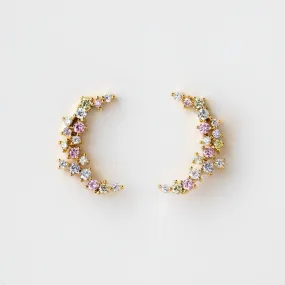 One and Only Moon Earrings