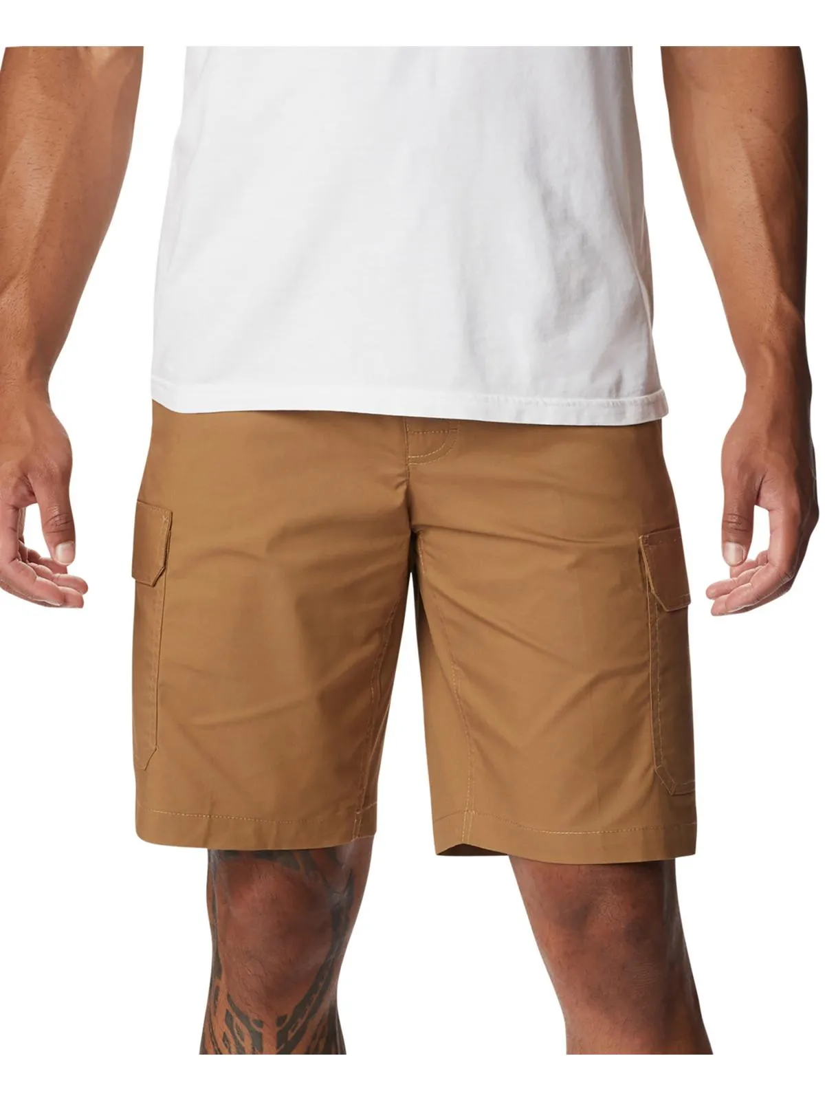 Rapid Rivers Mens Comfort Waist Cotton Cargo Shorts