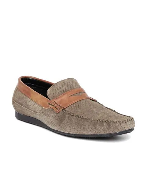 San Frissco Olive Casual Loafer Shoe For Man's