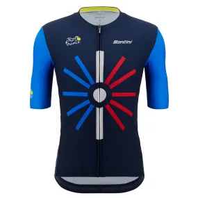 Santini Tour De France Trionfo Jersey 2023 - Print